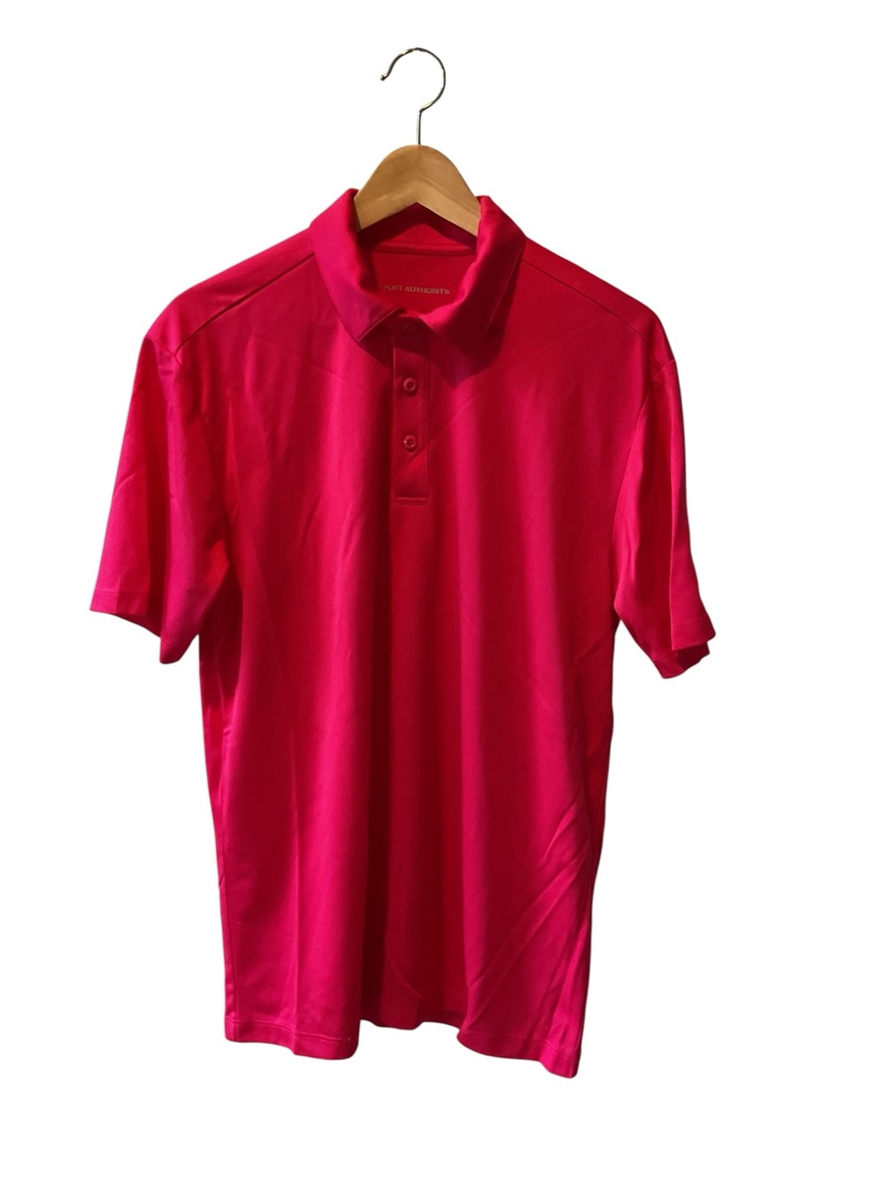 Owen’s Corning Men's Bright Pink Panther Athletic Polo